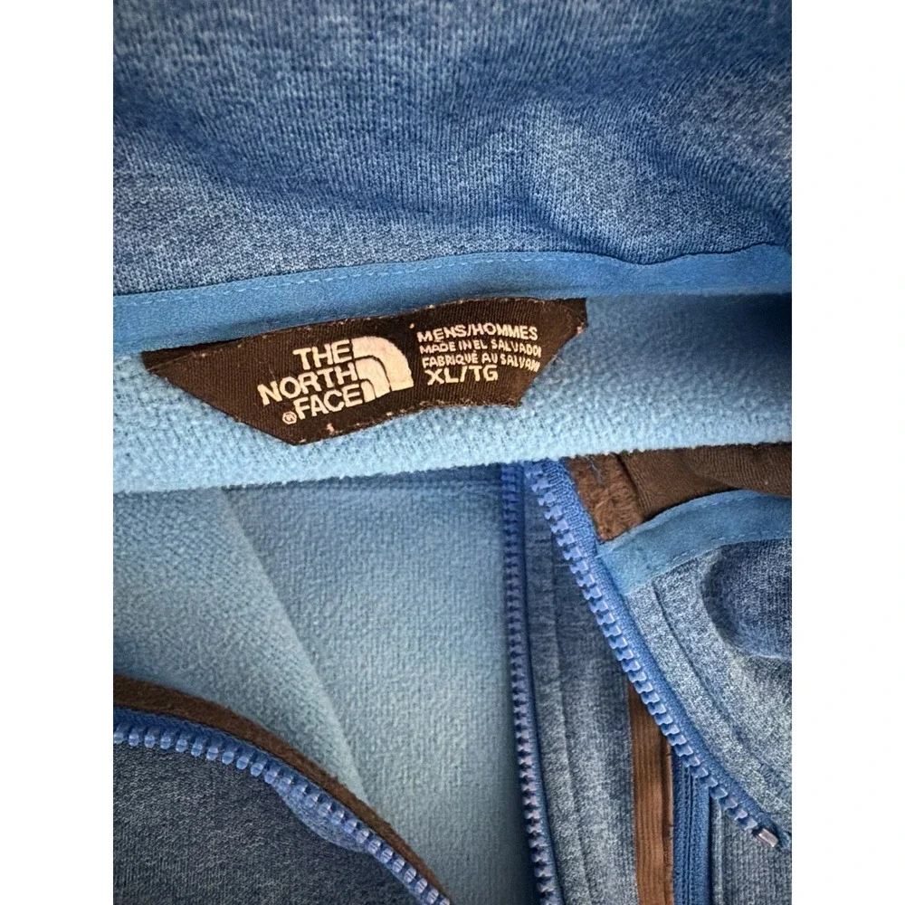 THE NORTH FACE Men's Blue Black Pullover‎ 1/2 Zip Long Sleeve Shirt/Jacket SZ XL